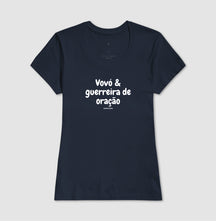 Camiseta Feminina | Vovó Guerreira de Oração
