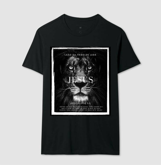 Camiseta Masculina | Leão Da Tribo De Judá