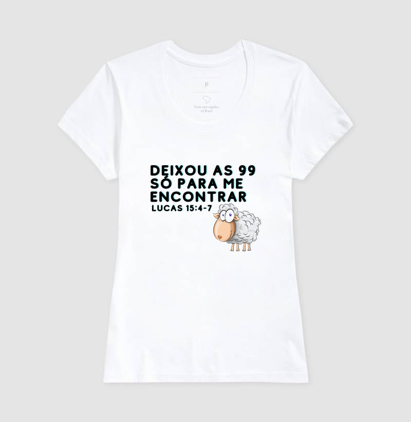 Camiseta Feminina | As 99 Ovelhas
