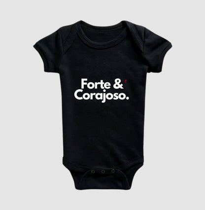 Body Infantil | Forte e Corajoso