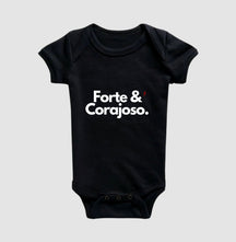 Body Infantil | Forte e Corajoso