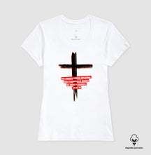 Camiseta Feminina Peruana | A mensagem da Cruz