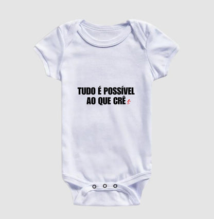 Body Infantil | Tudo é Possível ao que Crê