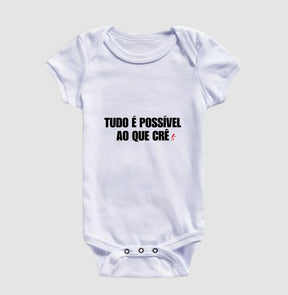Body Infantil | Tudo é Possível ao que Crê