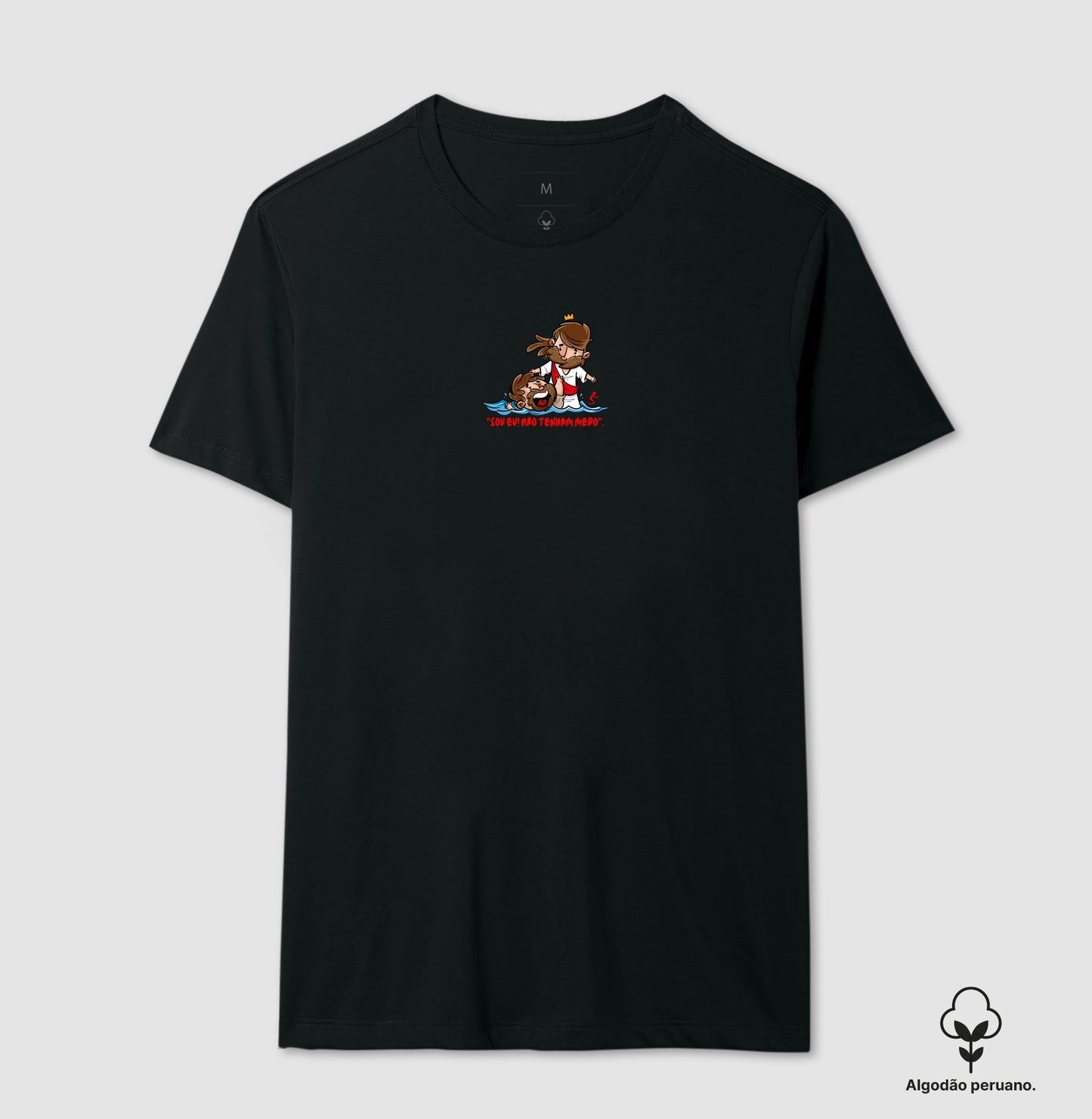Camiseta Masculina Peruana | Não Tenha Medo