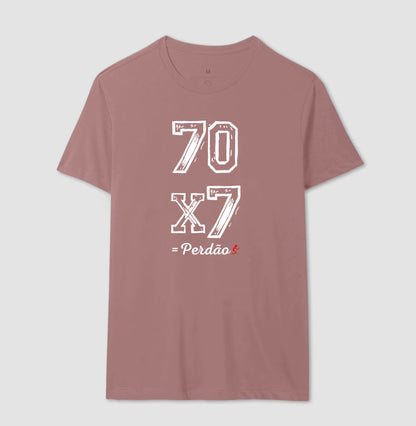 Camiseta Masculina | Perdão 70x7