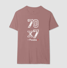Camiseta Masculina | Perdão 70x7