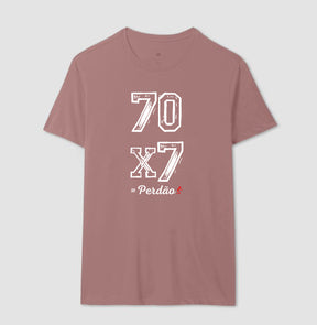 Camiseta Masculina | Perdão 70x7