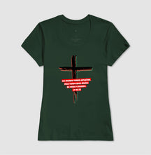 Camiseta Feminina | A mensagem da Cruz
