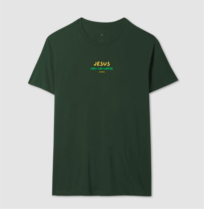 Camiseta Masculina | Jesus Meu Salvador