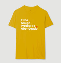 Camiseta Masculina | Abençoado